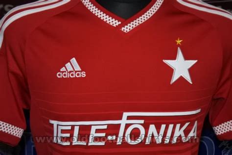 Wisla Krakow Home Football Shirt 2016 2017 Sponsored By Tele Fonika