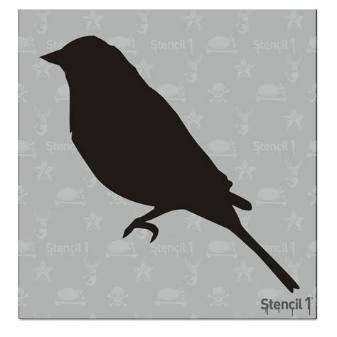 Stencil1 Bird 1 Small Stencil S101bs01s1 The Home Depot