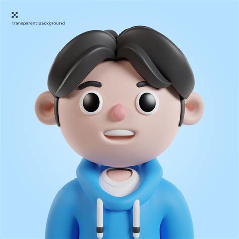 Ilustraci N D De Avatar De Personas Archivo Psd Premium