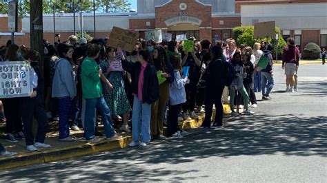 Hundreds Of Students Across Virginia Stage Walkouts In Support Of