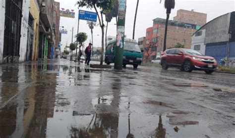 ¿persistirá La Lluvia En Lima Senamhi Da El Pronóstico