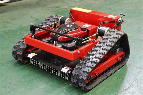 Agricultural Equipment Robot Zero Turn Flail Crawler Gasoline Remote Control Lawn Mower Lawn