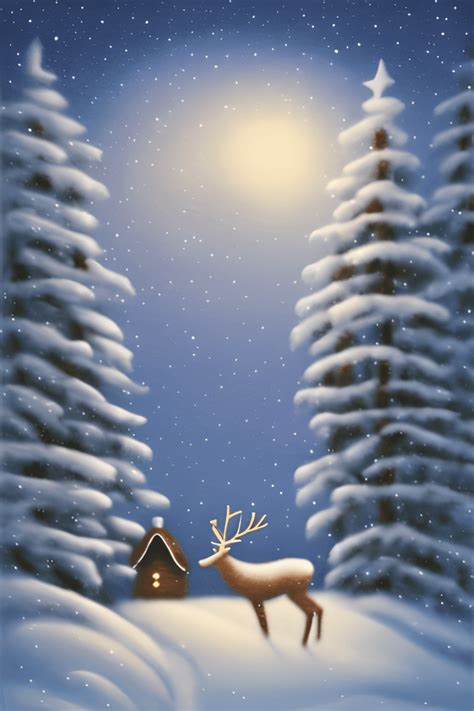 Winter Wonderland Landscape · Creative Fabrica