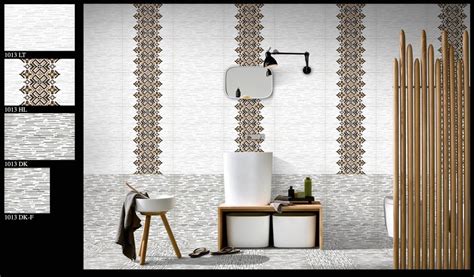 Exora Ceramic 12x18 Inch 3d Bathroom Wall Tiles Size Medium