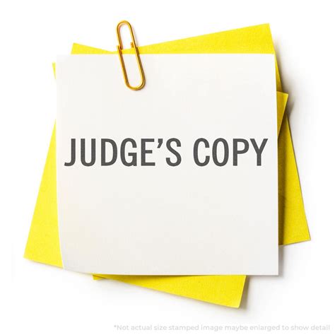 Judges Copy Xstamper Stamp Legal Stamps Engineer Seal Stamps