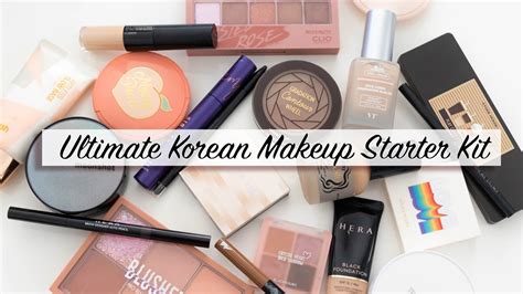 The Ultimate Korean Makeup Starter Kit My Most Recommended K Beauty Items To Buy Youtube