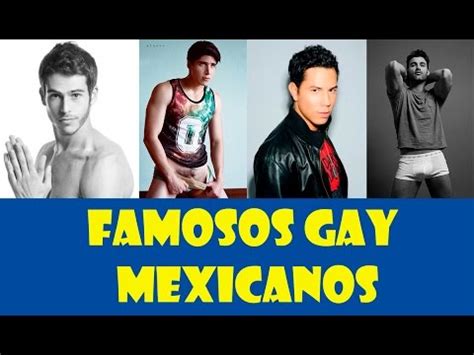 Famosos Gay Mexicanos Cute World YouTube