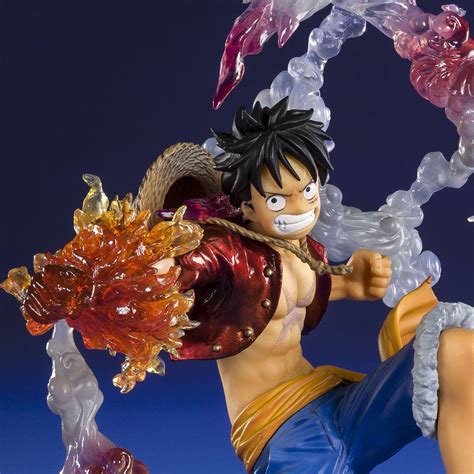 Figuarts Zero One Piece Monkey D Luffy Battle Ver Gum Gum Fire