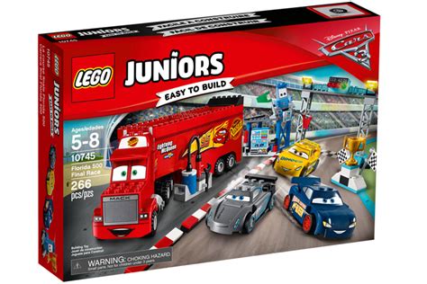 Lego Juniors Cars 3 Florida 500 Final Race 10745 Produktbilder