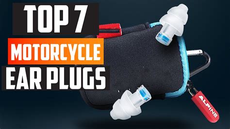 Top 7 Motorcycle Ear Plugs For Hearing Protection Youtube