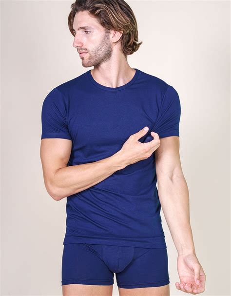 T Shirt Uomo Cotone Elasticizzato