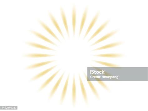 Concentrated Line Background Material Of Sun Rays Image Like Fireworks