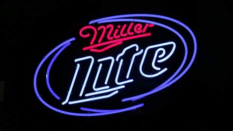 Miller Lite Beer Neon Sign For Sale At Auction Mecum Auctions