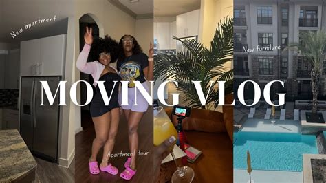 Moving Vlog Empty Luxury Apartment Tour Houston Texas Packing