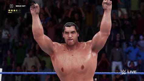 WWE 2K18 GREAT KHALI ENTRANCE SIGNATURE FINISHER VICTORY MOTION