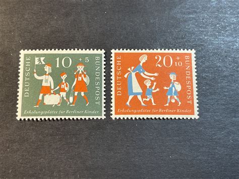 Germany B B Mint Never Hinged Complete Set Semi Postal