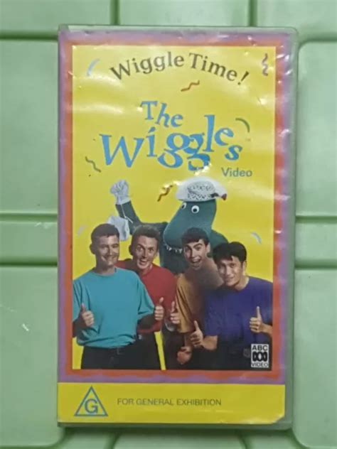 The Wiggles Wiggle Time Vhs Watched Works Great Picclick Uk