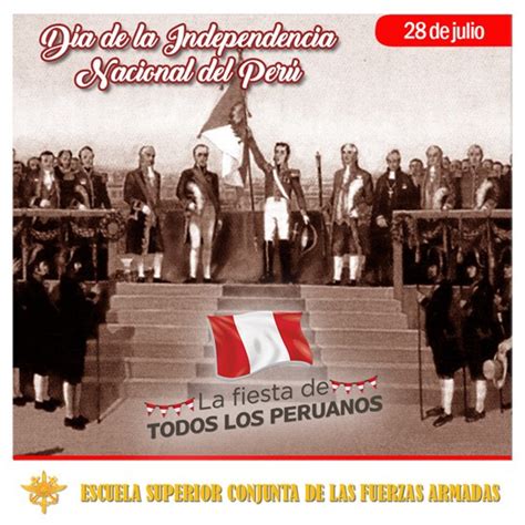 Día De La Independencia Del Perú 202 Años De Vida Independiente