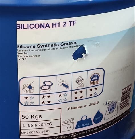 Silicona H Tf Food Grade Silicon Grease For Industrial At Rs