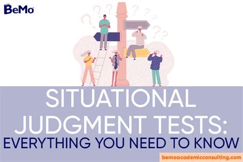 Situational Judgment Tests Sjts Everything You Need To Know Bemo