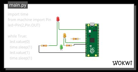 Feux De Circulation Wokwi Esp Stm Arduino Simulator