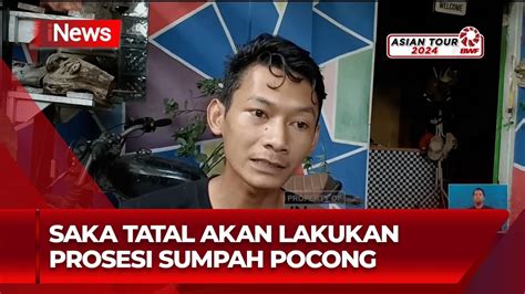 Saka Tatal Lakukan Sumpah Pocong Soal Kasus Vina INews Siang 09 08