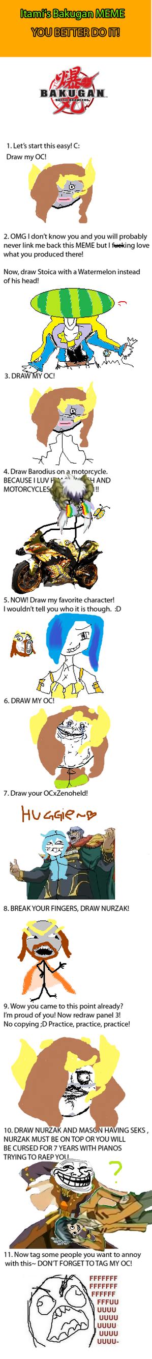 Itamis Bakugan Meme 8d By Shunxjulief0rever On Deviantart