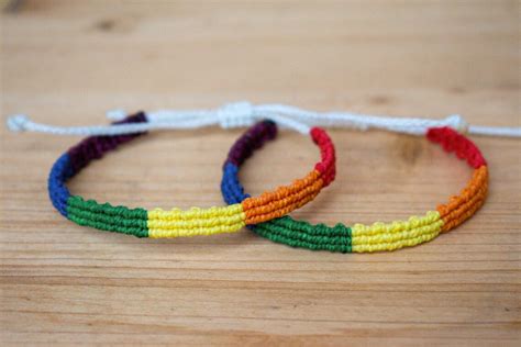 Pulsera Lgbt Pride Bracelet Gay Pride Lgbt Bracelet Etsy Espa A