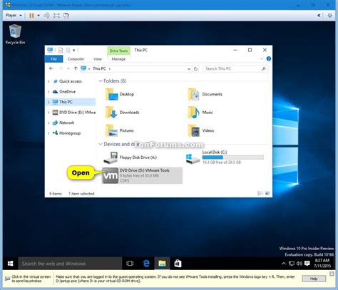 Install Windows 10 As Virtual Machine In Vmware Player Tutorials