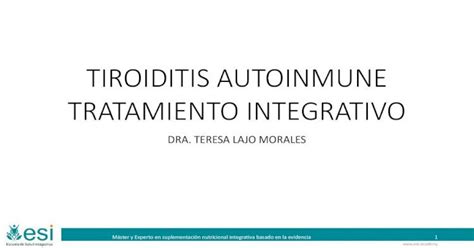 Tiroiditis Autoinmune Tratamiento Integrativo Tiroiditis De Hashimoto