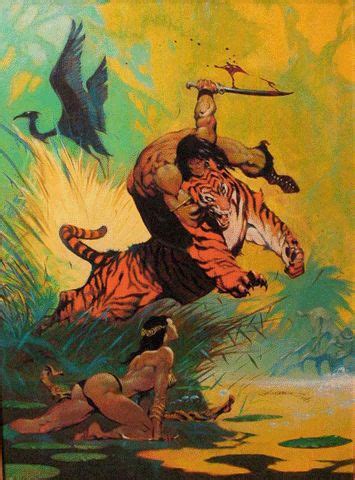 Tom Grindberg Art Tom Grindberg CONAN THE SAVAGE Burroughs