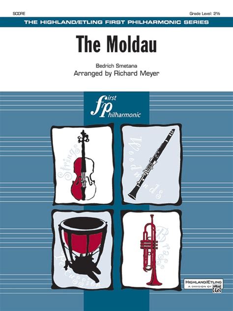 The Moldau Full Orchestra Conductor Score Bedrich Smetana Sheet Music