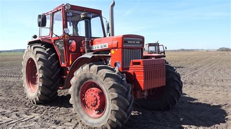 Volvo BM 814 Turbo Doing Some Great Work In The Field Ploughing W 5