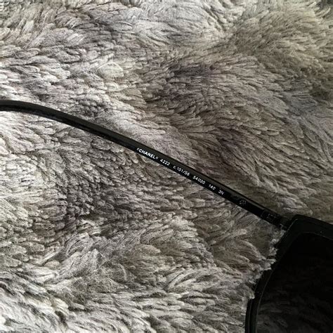 Chanel Womens Black Sunglasses Depop
