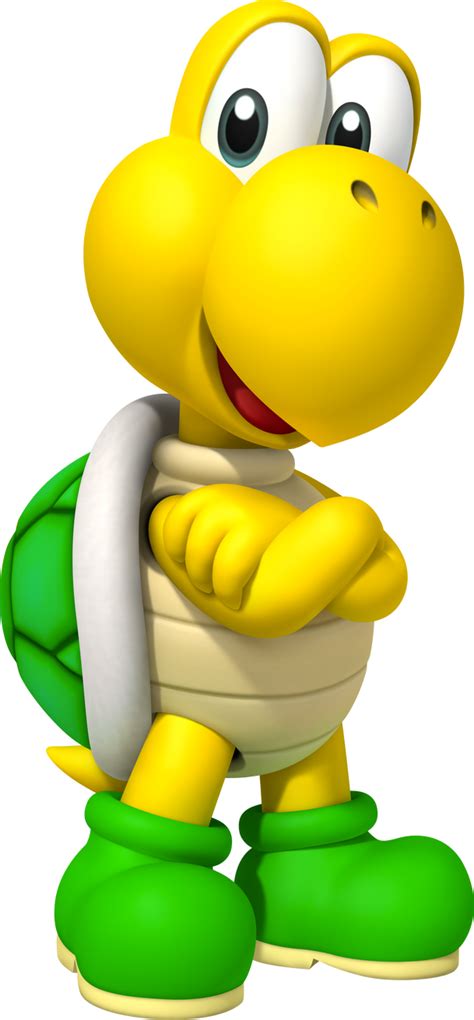 Koopa Troopa (PNG) by KevinFortuna on DeviantArt