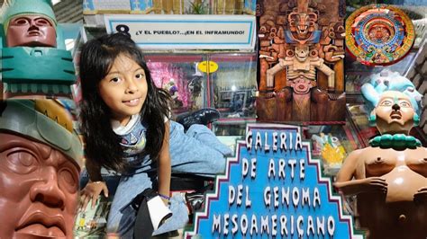 Galería de Arte del Genoma Mesoamericano un viaje por la Historia de