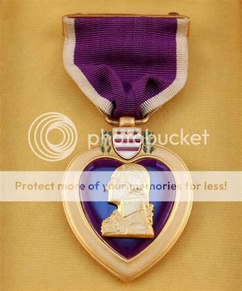 Usmc Usn Type Ii Purple Heart With Full Wrap Brooch