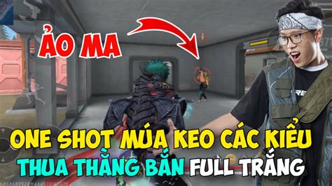 FREE FIRE Thử Thách Dùng COMBO BĂNG HỎA Lấy Top 1 Đấu Rank Huyền