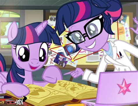 Twilight Sparkle Science Team By Pixelkitties On Deviantart