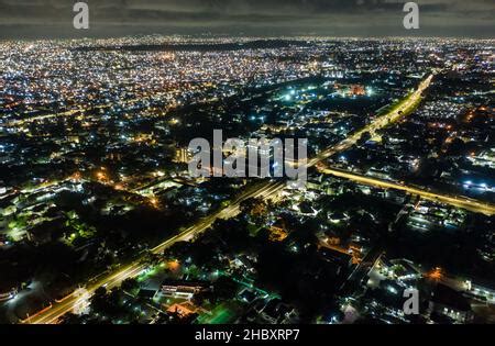 An Aerial Shot Of The City Of Accra In Ghana During The Day Stock Photo