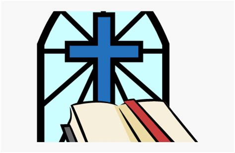 Christian Cross And Bible Clip Art