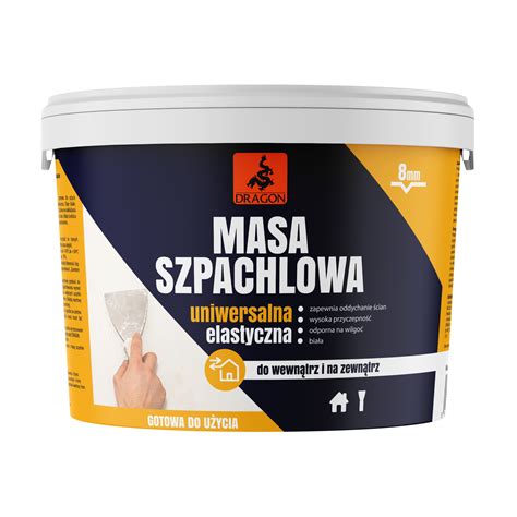 Masa Szpachlowa Uniwersalna Elastyczna 5 Kg Dragon Leroy Merlin