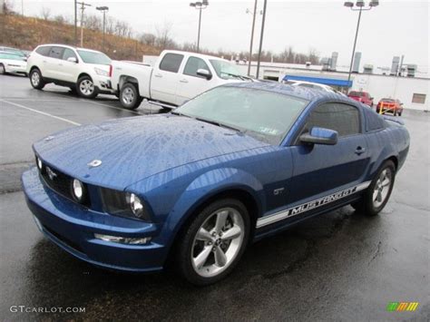 Vista Blue Metallic Ford Mustang Gt Premium Coupe Exterior Photo