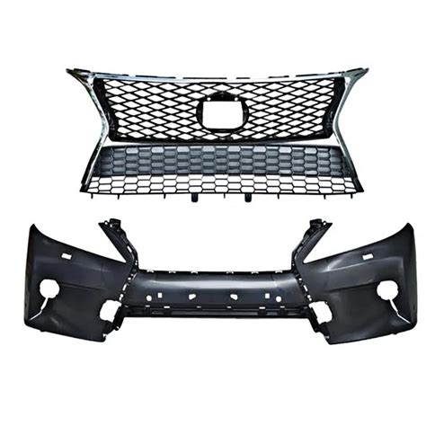 Maictop Car Body Parts Conversion Front Bumper Grille For Lexus Rx