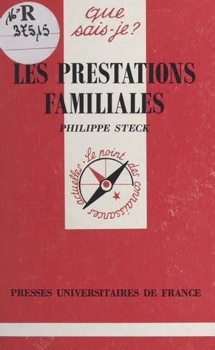 Les Prestations Familiales De Philippe Steck Pdf Ebooks Decitre