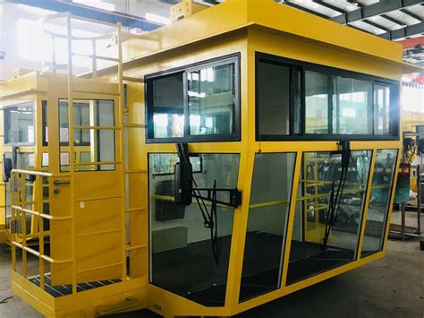 14m Width Crane Cabin For Tower Crane Control System With Control