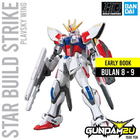 G Ueb Bandai Hg Star Build Strike Gundam Plavsky Wing High Grade