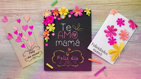 DIY Las tarjetas de felicitación mas lindas ESPECIAL PARA MAMÁ