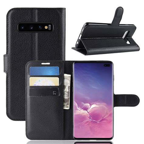 Handyhülle für Samsung Galaxy S10 Plus Premium Leder Flip