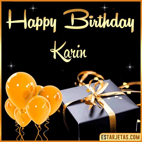 Feliz Cumpleaños Karin Imágenes Tarjetas y Mensajes